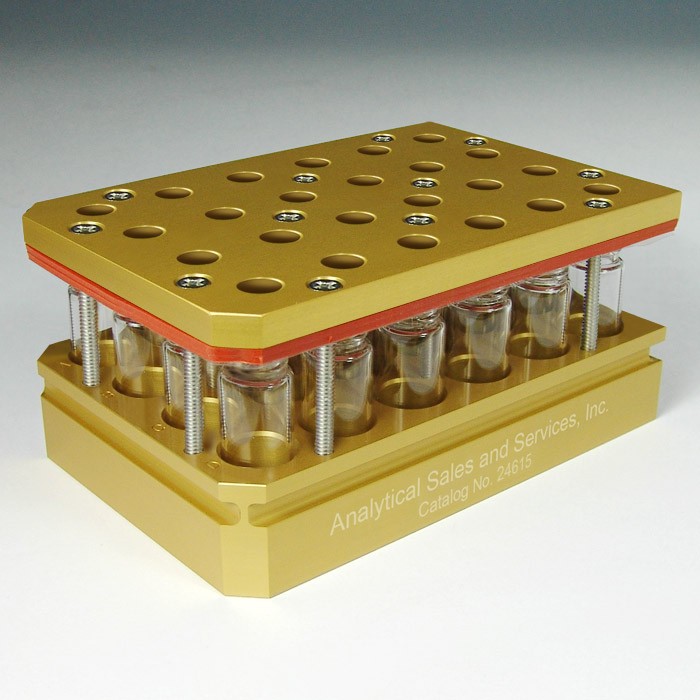 24 孔4毫升高通量光化学平行反应器