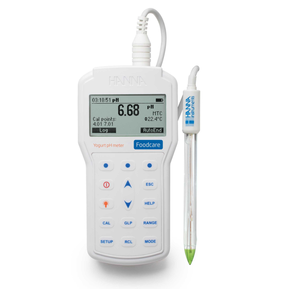 HI98164 便携式酸奶 pH 温度计