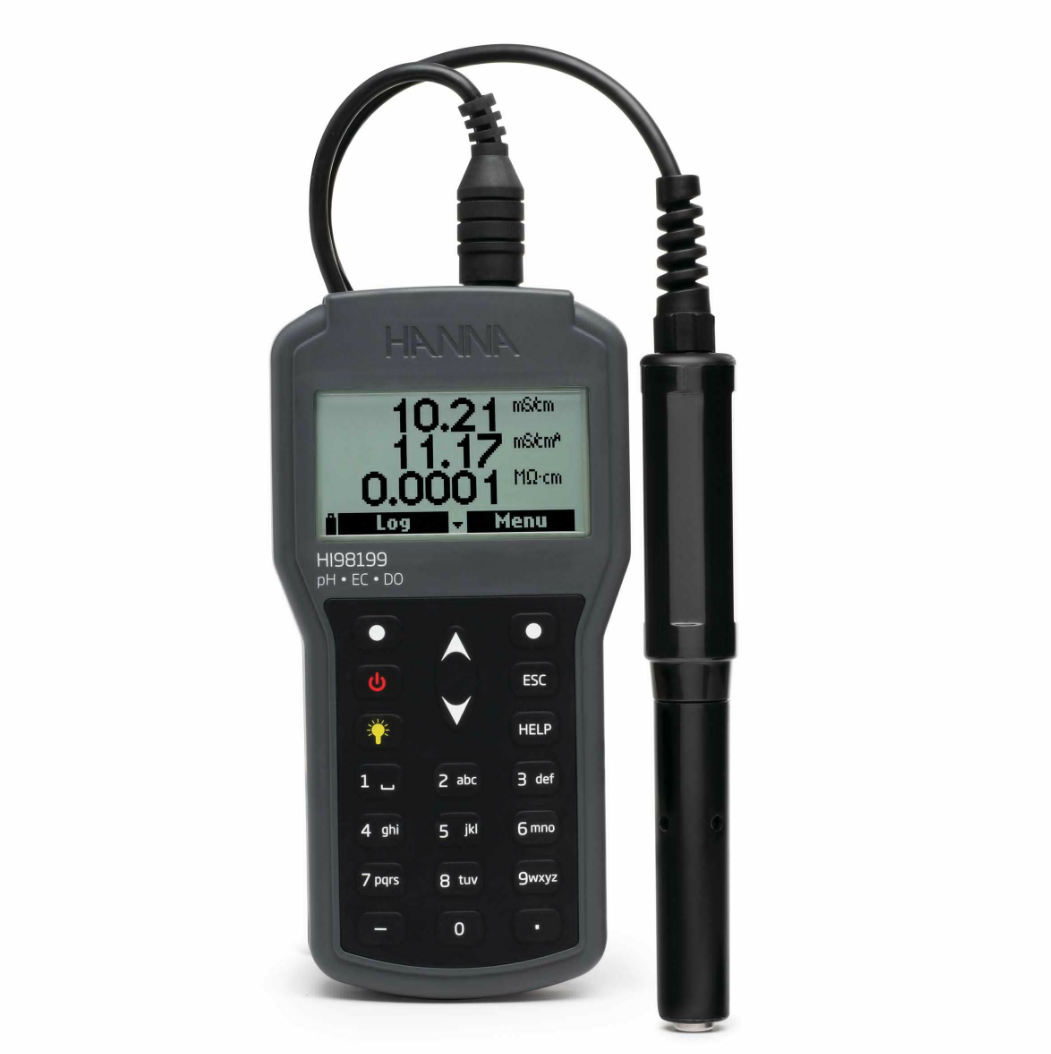 HI98199 多参数 pH/EC/DO 水质测定仪